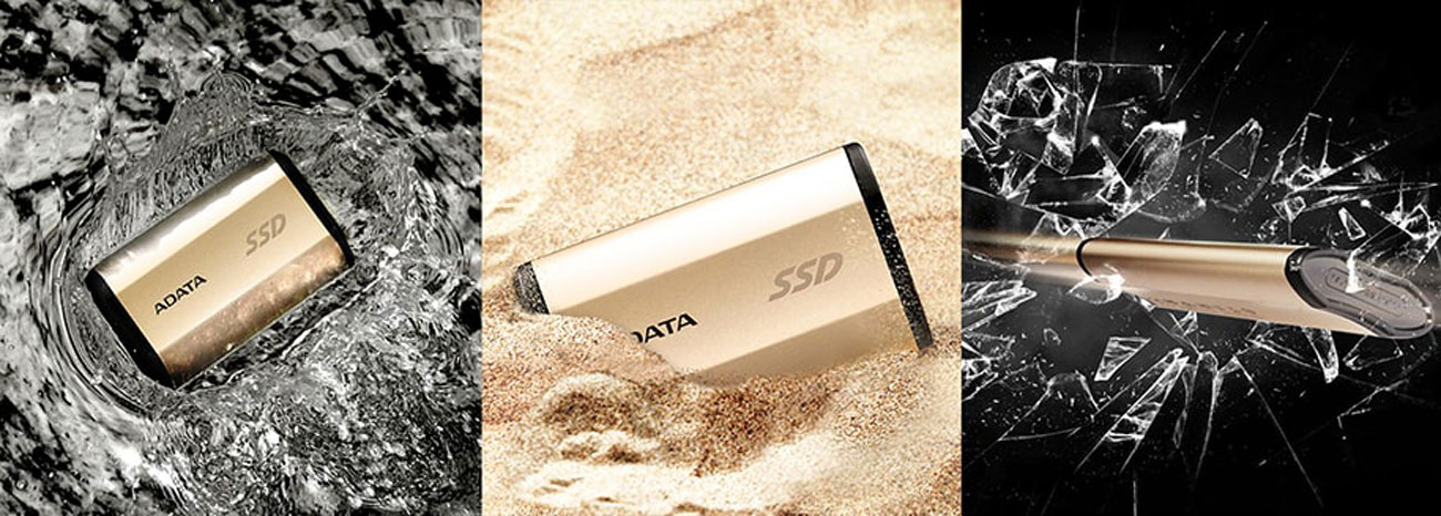 ADATA SE730H Wytrzymałość IP68