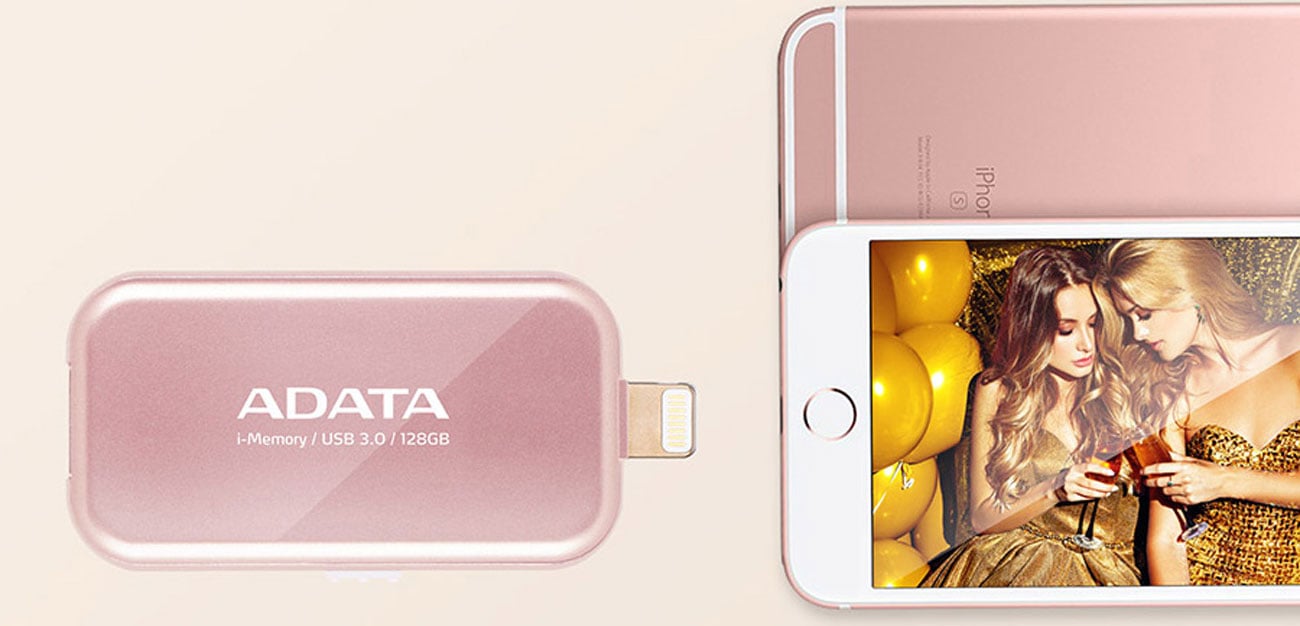 ADATA 64GB i-Memory UE710 stylowe eleganckie akcesorium Iphone