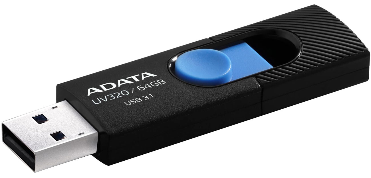 Pendrive ADATA UV320 64 GB schwarz-blau