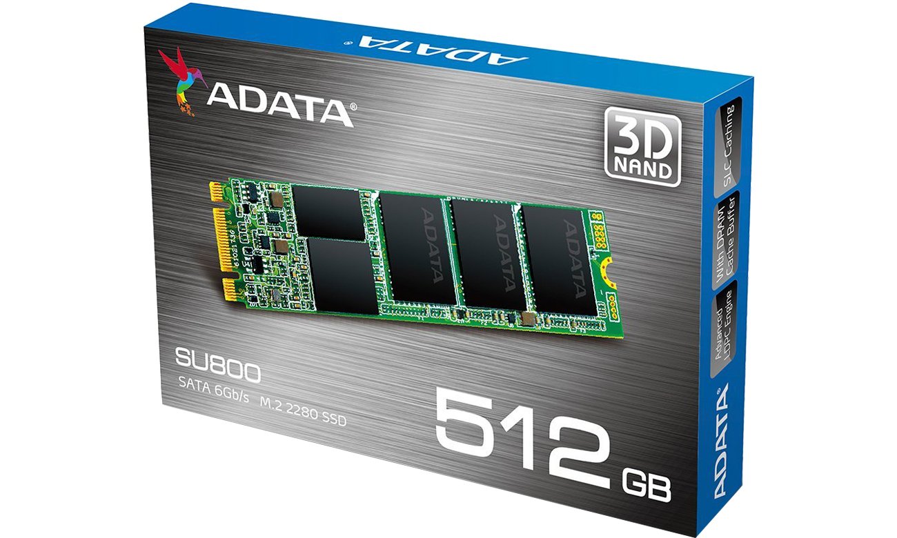 ADATA 512GB M.2 SSD Ultimate SU800