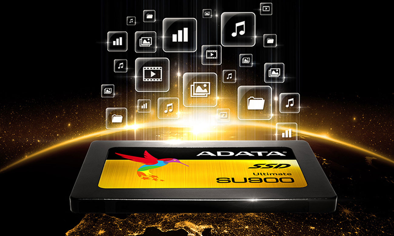 Dysk półprzewodnikowy ADATA Ultimate SU900 MLC NAND flash 3D