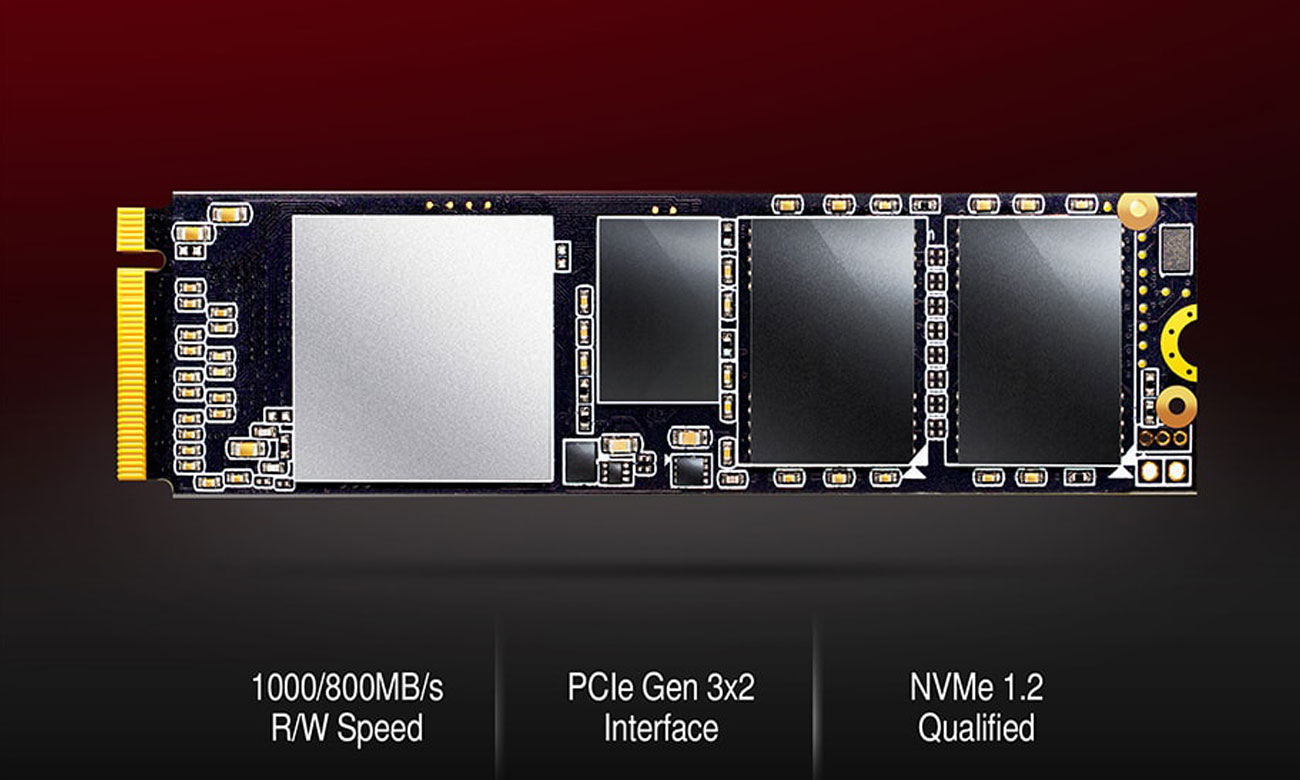 ADATA XPG SX6000 PCIe Gen3x2 M.2 2280 Czas na ultra szybkie złącze PCIe