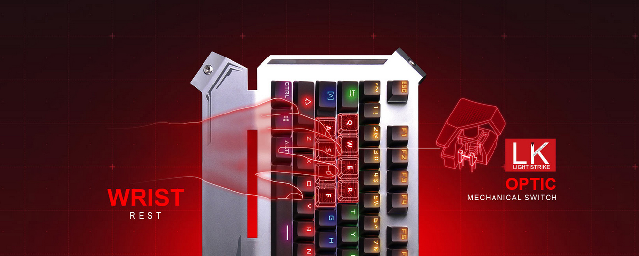 A4Tech Bloody B740A Ergonomiczna Konstrukcja