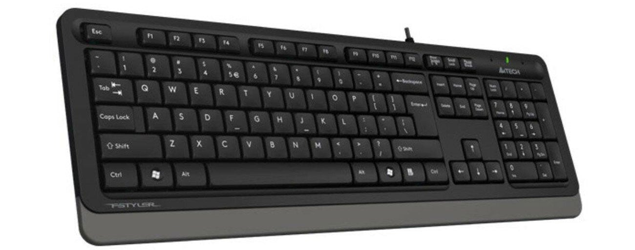A4Tech FK10 widok z góry pod kątem