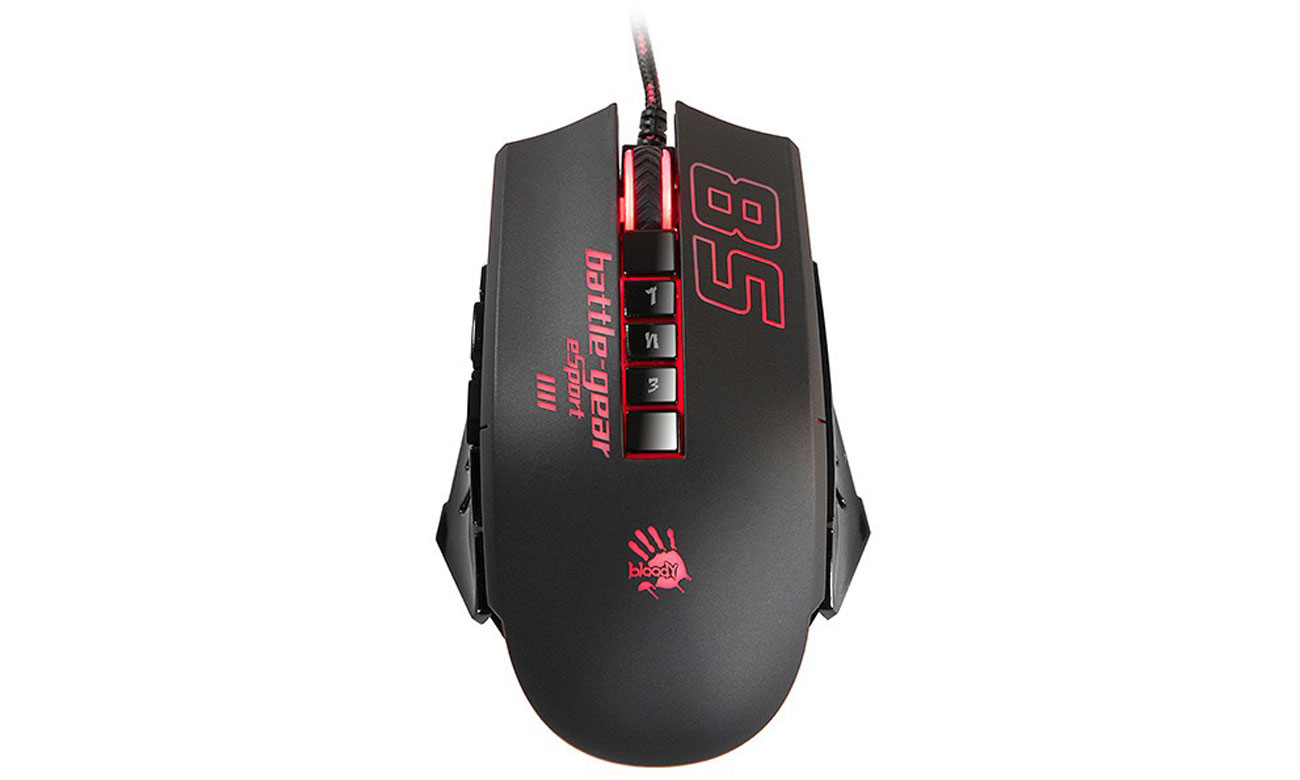 Mysz A4TECH BLOODY P85 Sport Przełączniki
