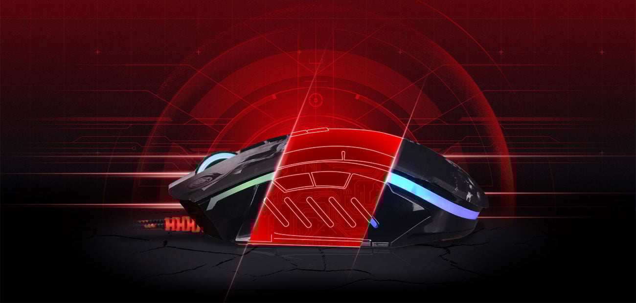 Mysz A4TECH BLOODY P85 Sport Ślizgacze