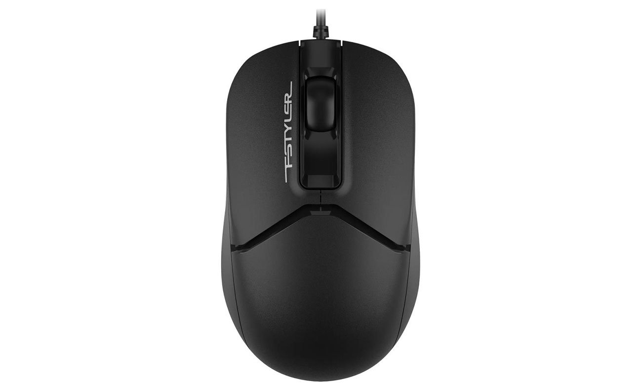 A4Tech FM12S Black Silent widok z góry