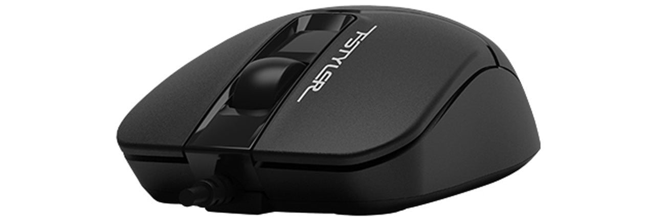 A4Tech FM12S Black Silent widok z przodu pod kątem