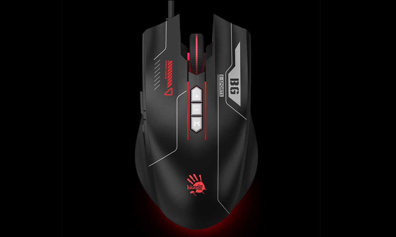 Myszka A4Tech Bloody ES7 RGB Esports Stone Black
