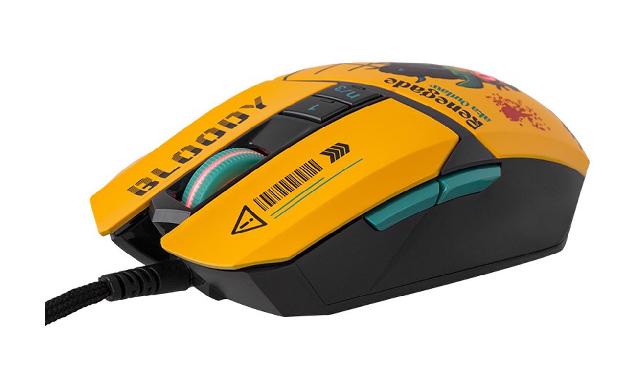 A4Tech BLOODY W63 Max RENEGADE Midnight USB Activated