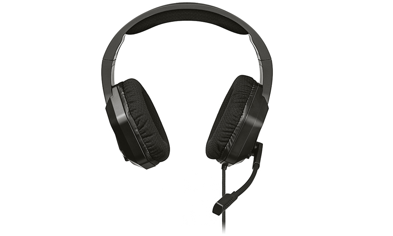 Zestaw słuchawkowy dla graczy A4Tech Bloody G260p Czarny - Widok od przodu