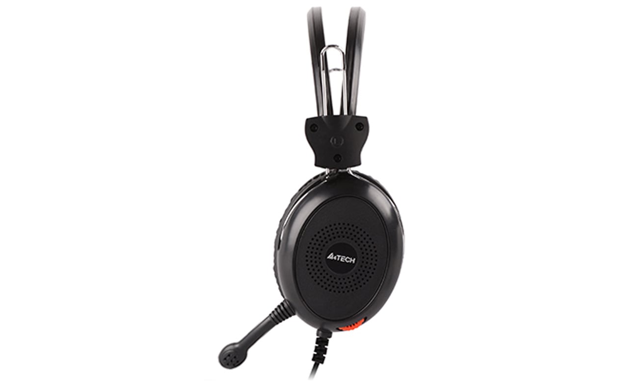 Zestaw słuchawkowy A4Tech HS-30 - Widok z boku