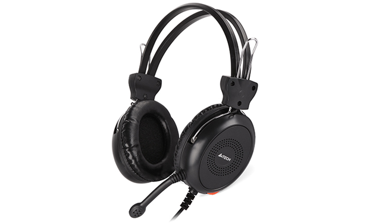 Zestaw słuchawkowy A4Tech HS-30 - Widok od przodu pod kątem