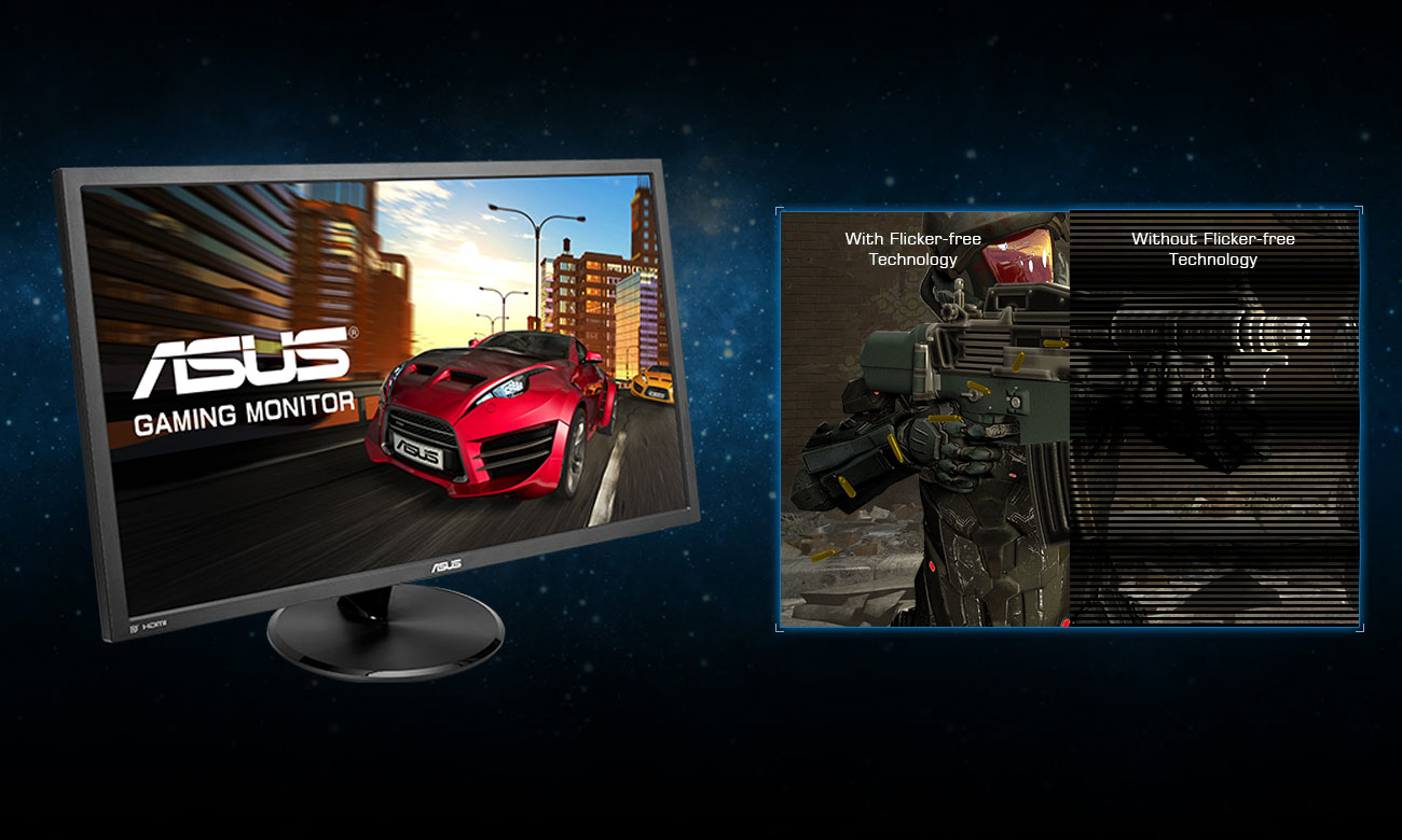 ASUS VP28UQG Ochrona Oczu