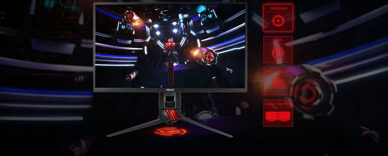 ASUS XG258Q Technologia ASUS GamePlus