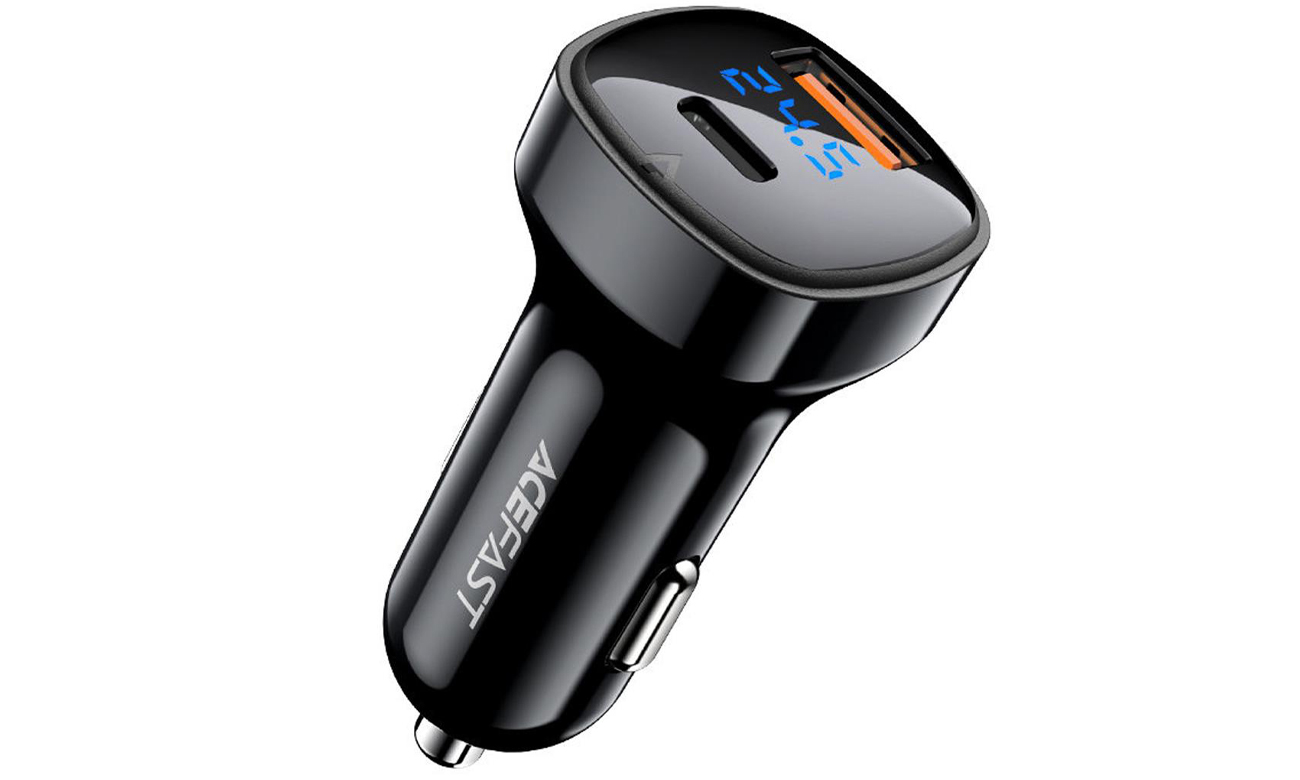 Ładowarka samochodowa ACEFAST USB-C, USB 66W