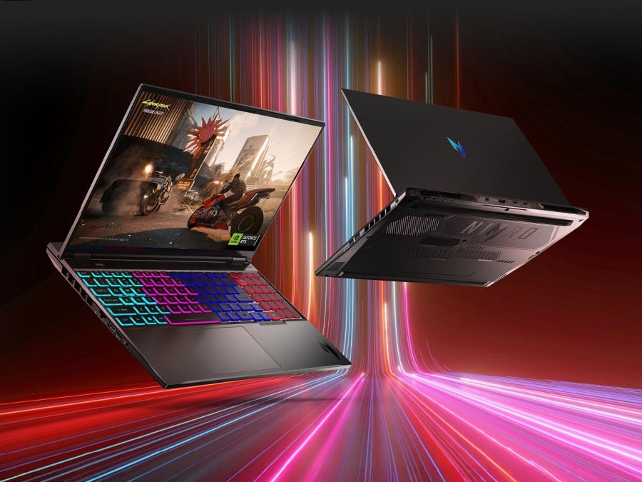 Acer Nitro 16 AI pokrywa matrycy