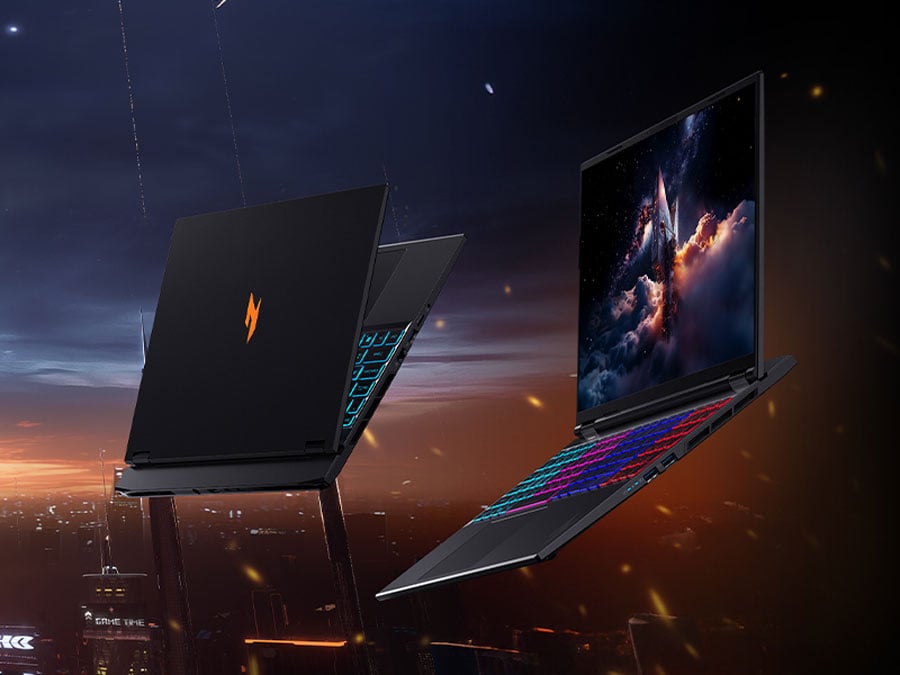 Acer Nitro 16S AI ekran orz tył obudowy