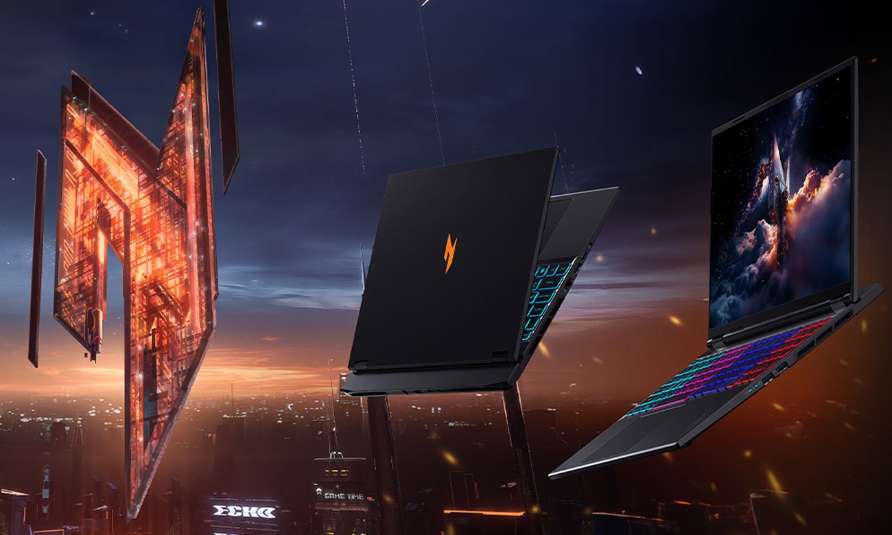 Acer Nitro 16S AI ekran orz tył obudowy