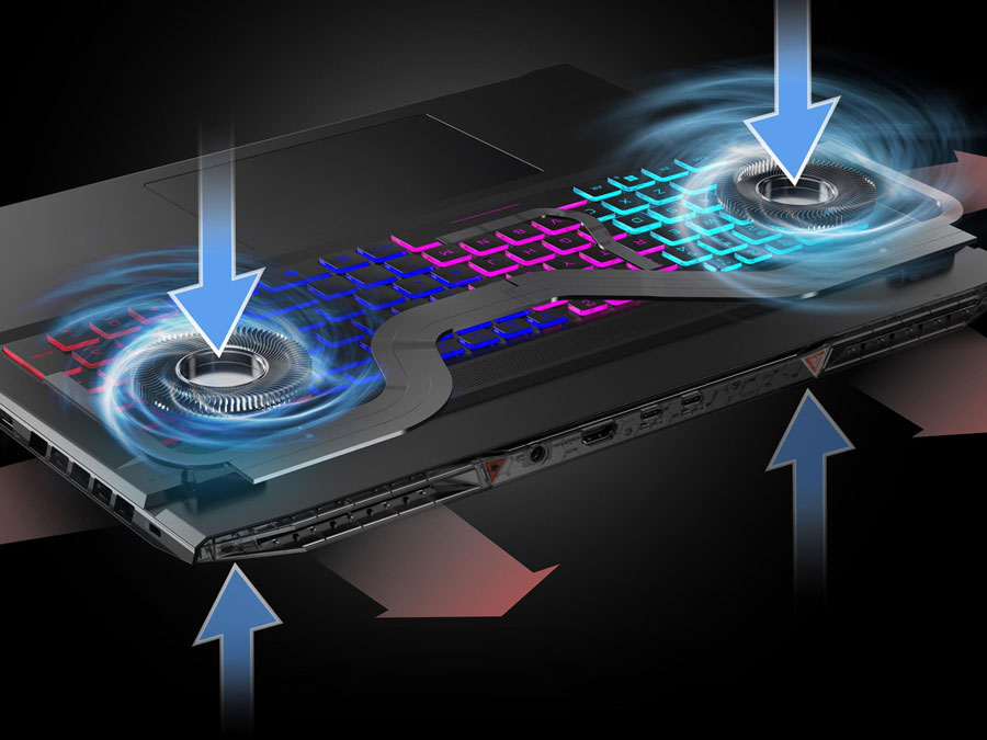 Acer Nitro 18 AI system chłodzenia