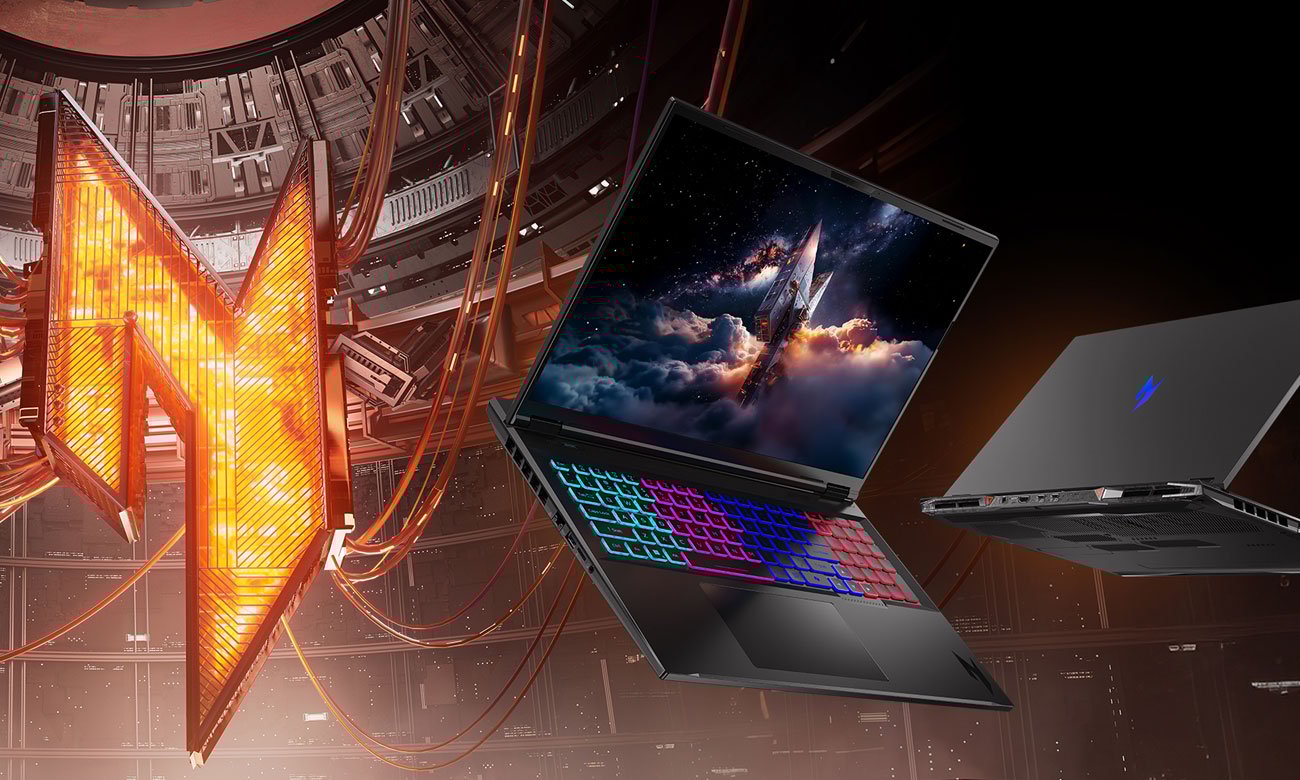 Acer Nitro 18 AI ekran oraz klawiatura