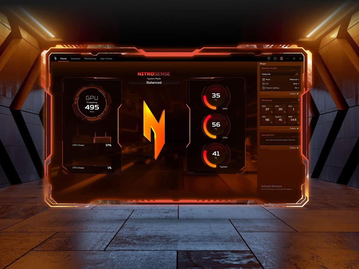 Acer Nitro V16 nitrosense