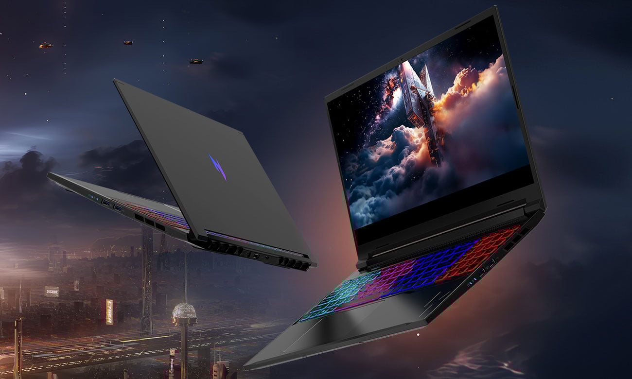 Acer Nitro V 16S ekran oraz klawiatura