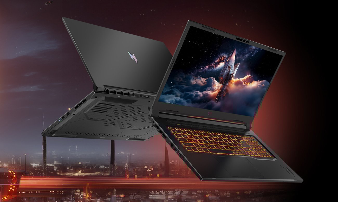 Acer Nitro V17 AI ekran oraz klawiatura