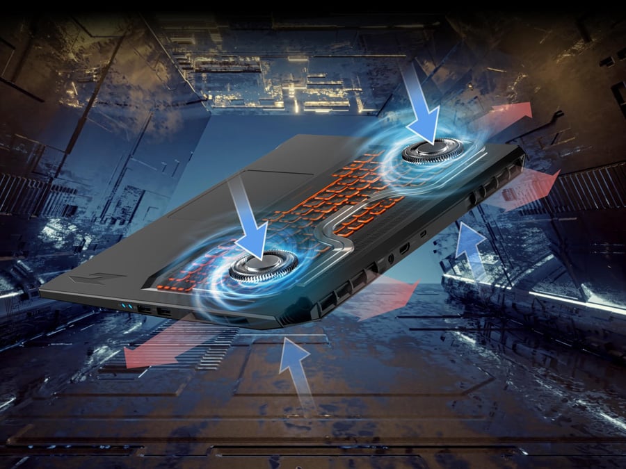 Acer Nitro V17 AI układ chłodzenia