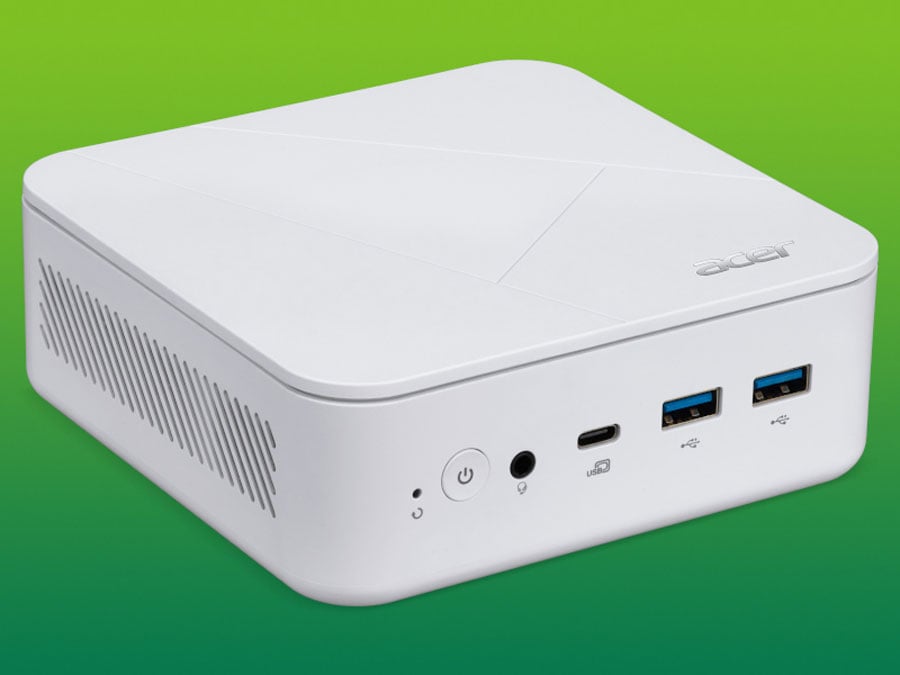 Acer Revo Box porty na froncie obudowy