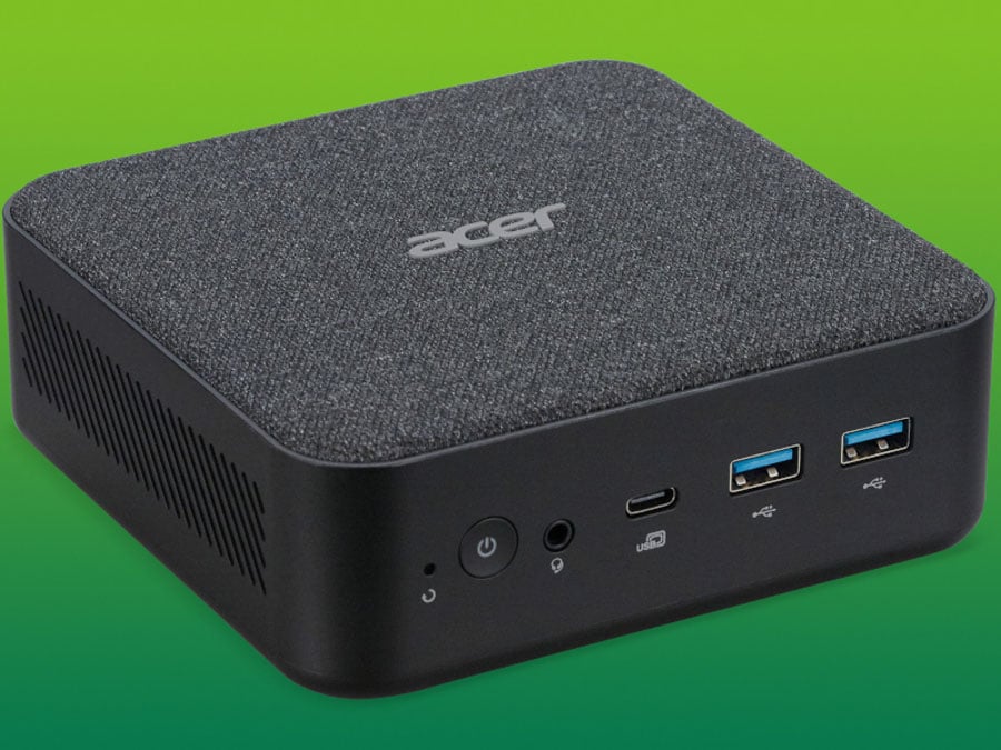 Acer Revo Box porty na froncie obudowy