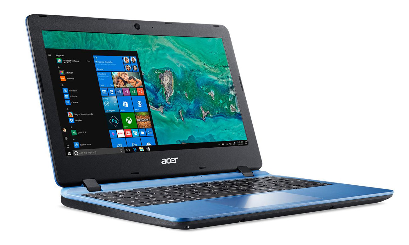 ACER Aspire 1 Koniec ze zmęczeniem oczu Technologia BlueLightShield