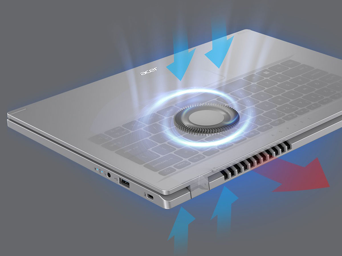 Acer Aspire 3 14 chłodzenie
