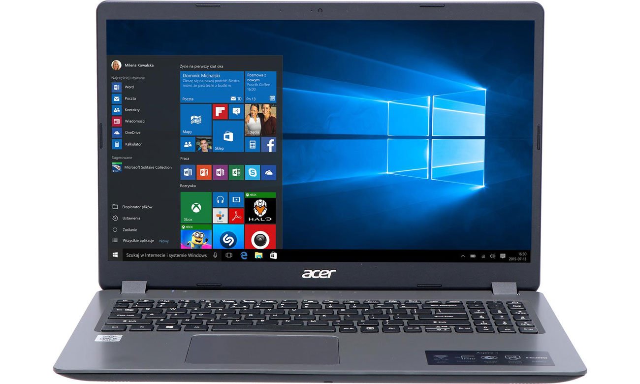 Acer Aspire 3 matowa matryca