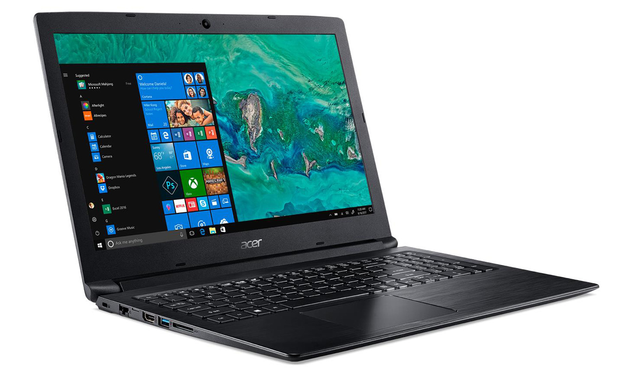 Acer Aspire 3 funkcjonalność