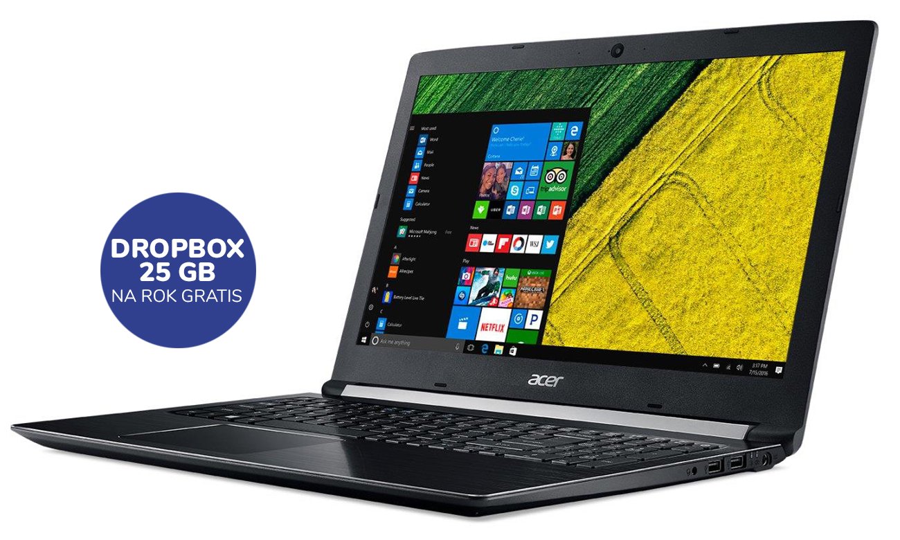 Acer Aspire 5 25GB DropBox