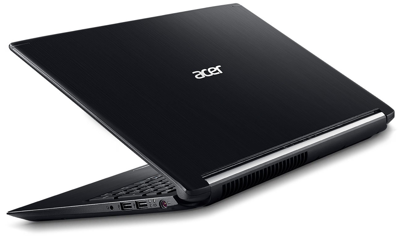 Acer Aspire 7 Ponadczasowe wzornictwo, szczotkowane aluminium