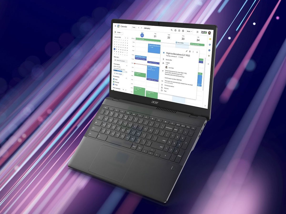 Acer Chromebook Plus klawiatura