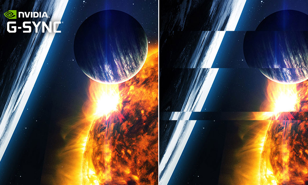 Wyraźny obraz bez efektu rozrywania