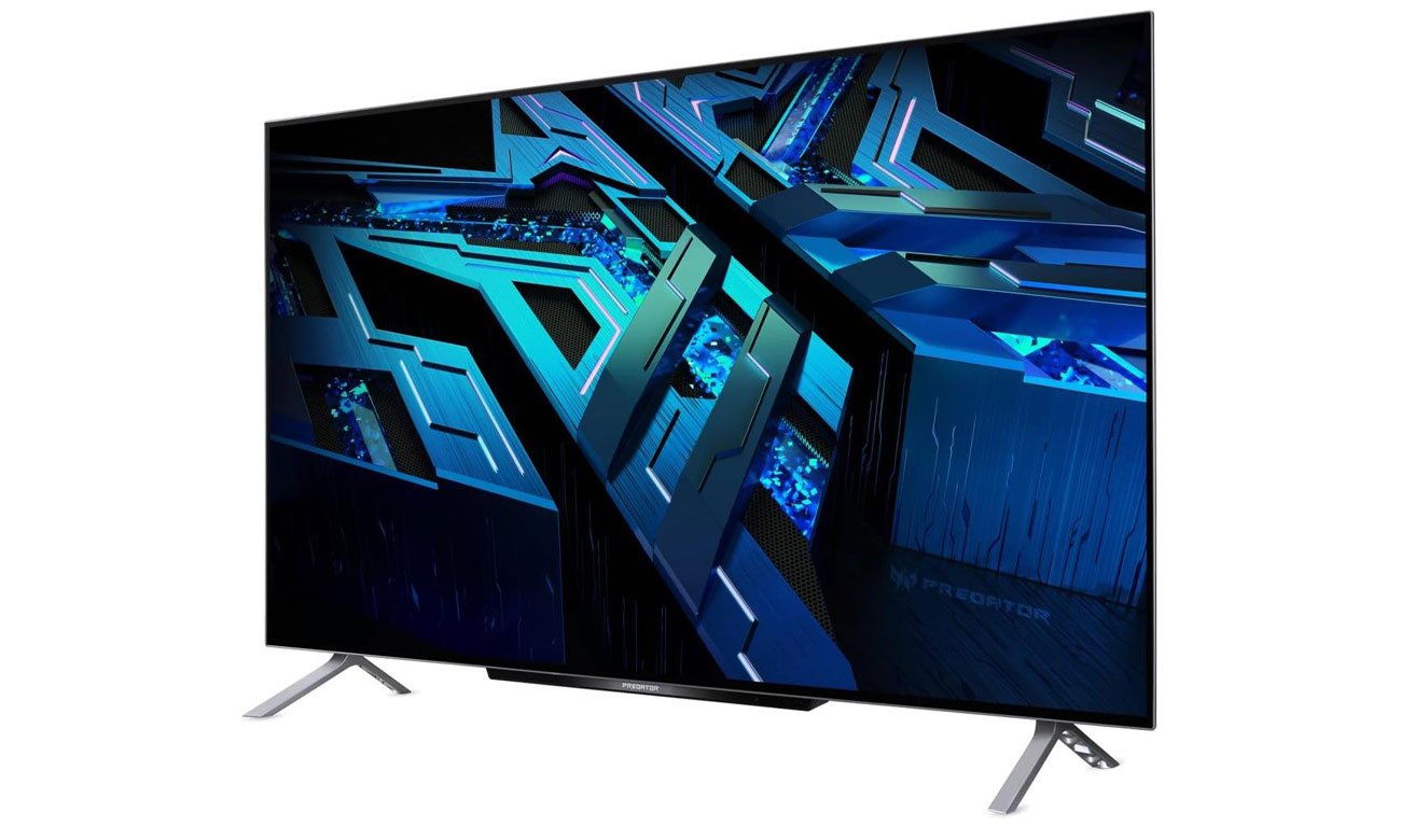 Acer Predator CG48BMIIIIPUZX widok z przodu pod kątem