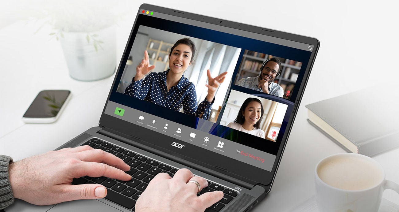 Acer Chromebook 314 rozmowy wideo