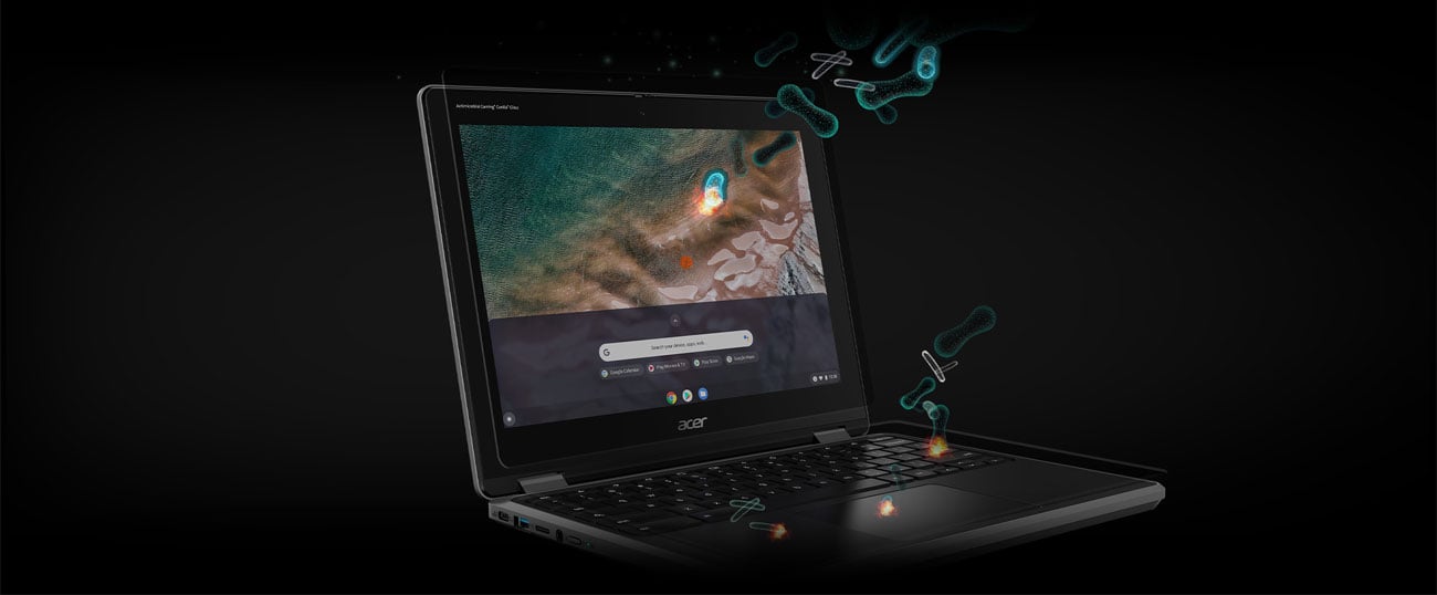 Acer Chromebook Spin powłoka antybakteryjna