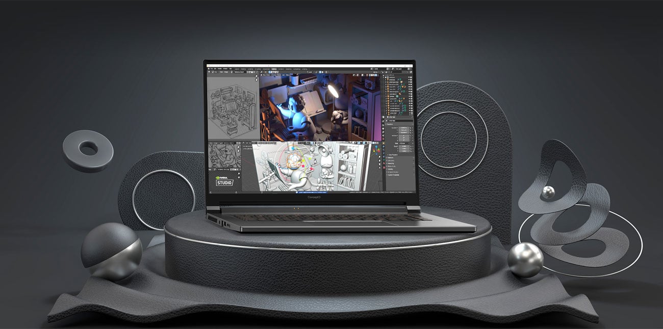 Laptop do projektowania graficznego Acer ConceptD 5 Pro