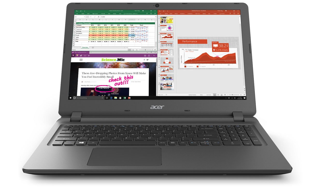 Acer Extensa 2540 układ graficzny intel hd graphics