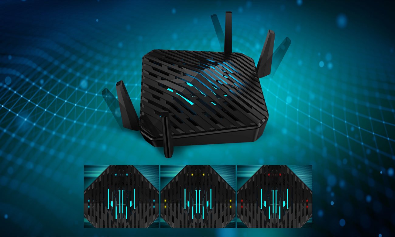 Acer Predator Connect W6d Anteny Wi-Fi