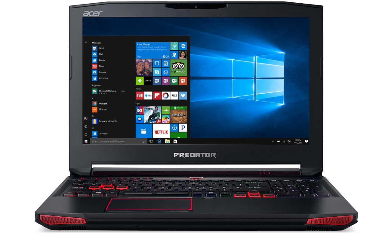 Acer G9-593 z kartą graficzną geforce gtx 1070