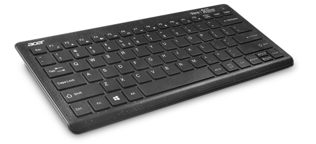 Klawiatura Acer Vero widok z góry