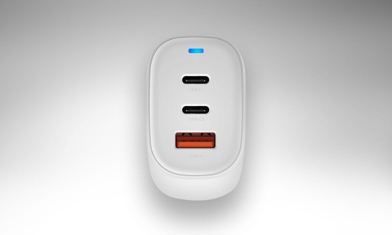Acer GaN 65W złącza