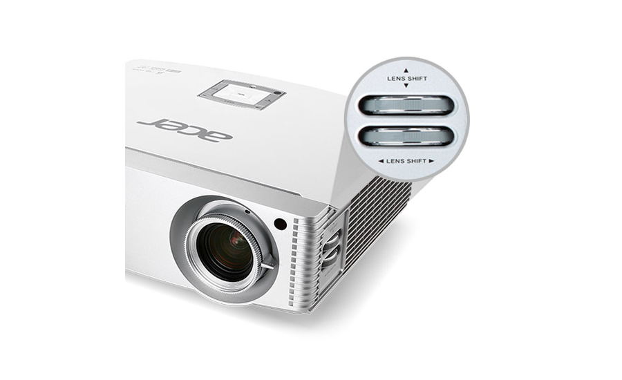 Acer H5380BD Przesuwany obiektyw