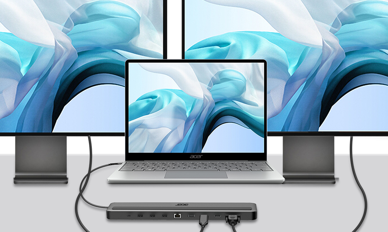 Acer 13in1 Type C Minidock monitory